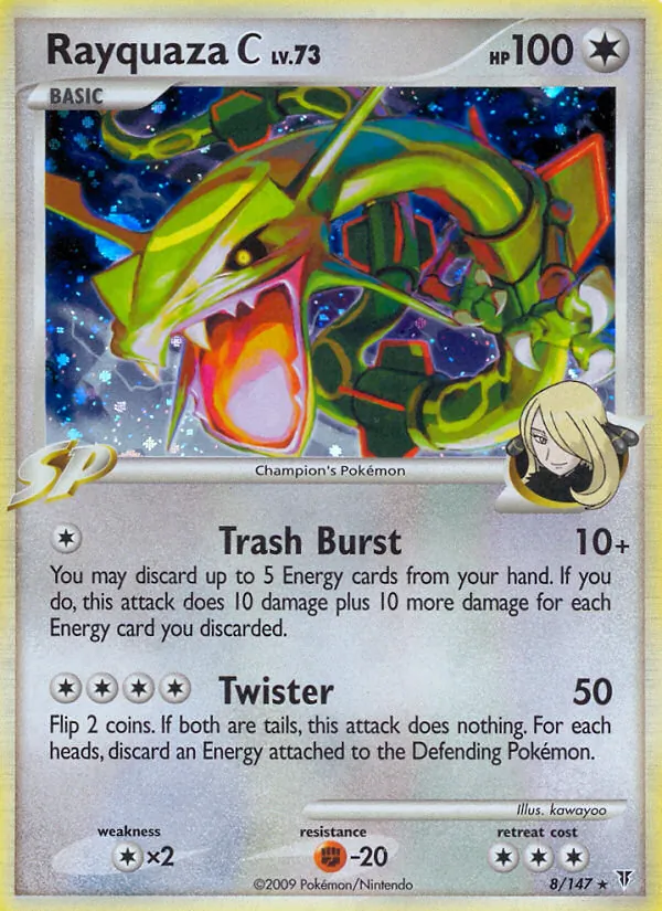 Rayquaza C #8 – Supreme Victors card