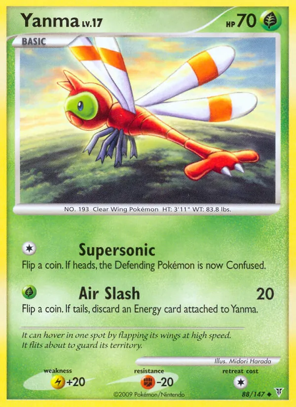 Yanma #88 – Supreme Victors card