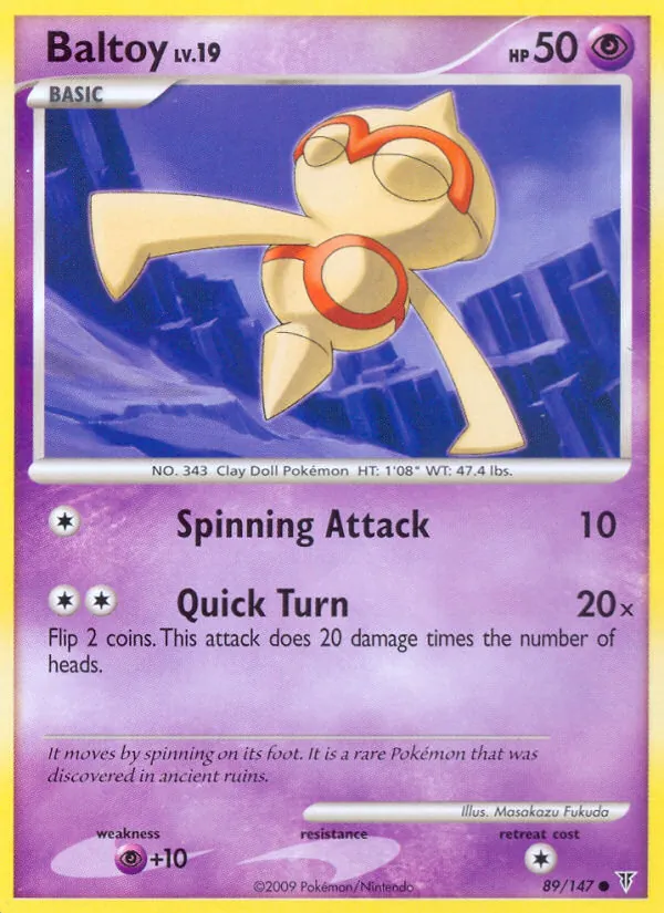 Baltoy #89 – Supreme Victors card