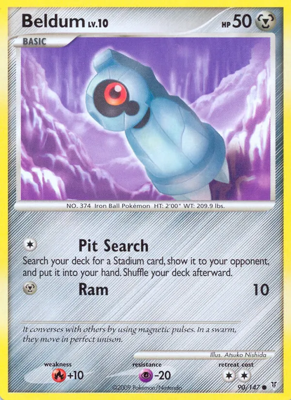 Beldum #90 – Supreme Victors card