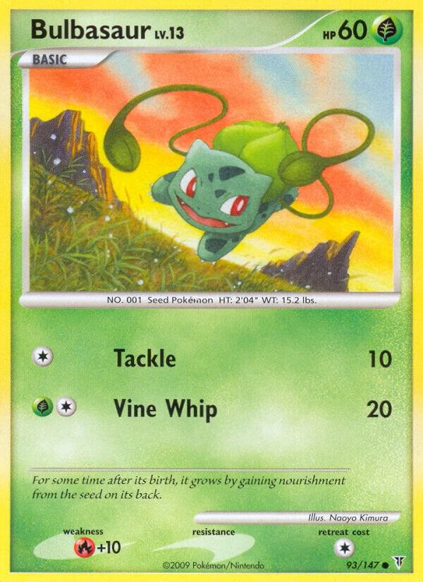 Bulbasaur #93 – Supreme Victors card