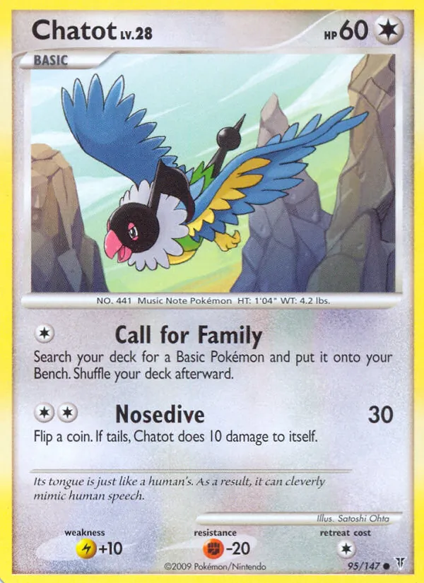 Chatot #95 – Supreme Victors card