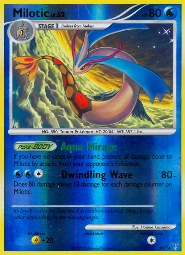 Milotic #SH7 – Supreme Victors card