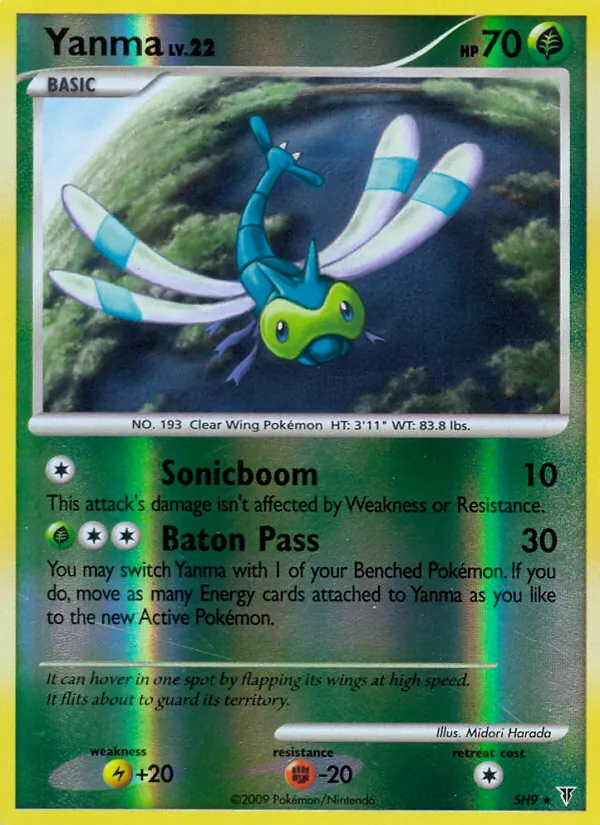 Yanma #SH9 – Supreme Victors card