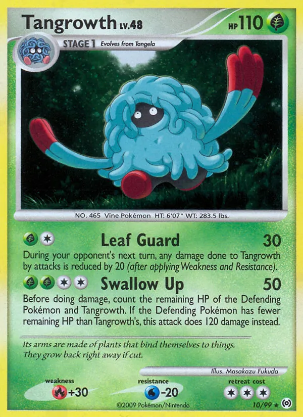 Tangrowth #10 – Arceus card