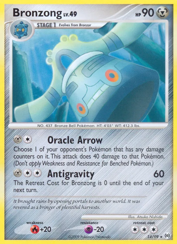 Bronzong #14 – Arceus card