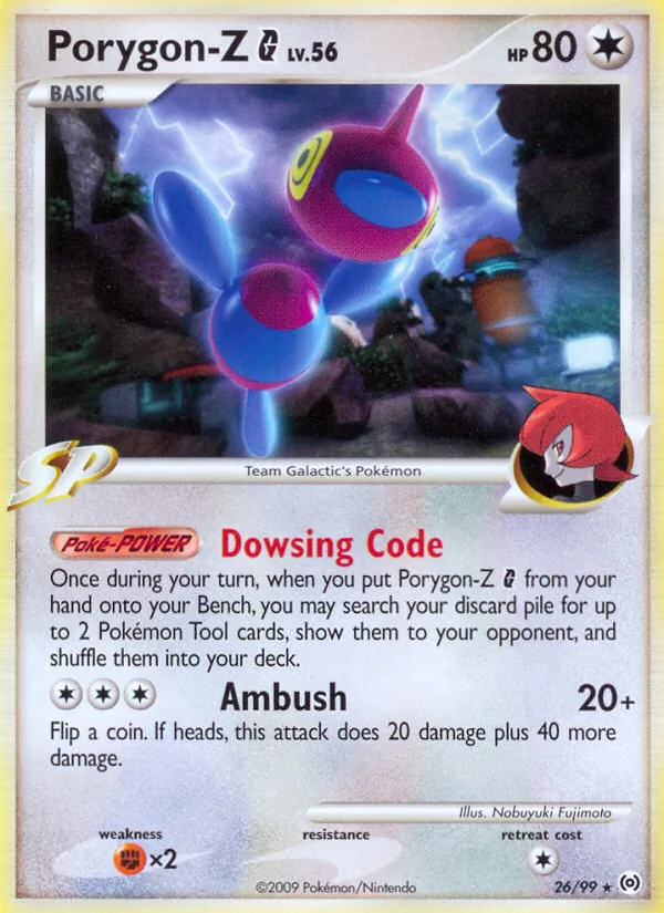Porygon-Z G #26 – Arceus card