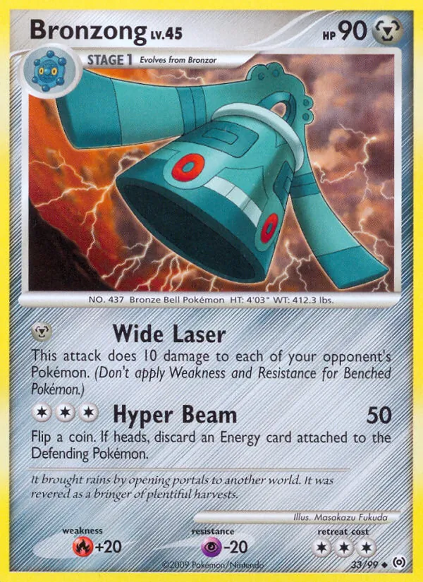 Bronzong #33 – Arceus card