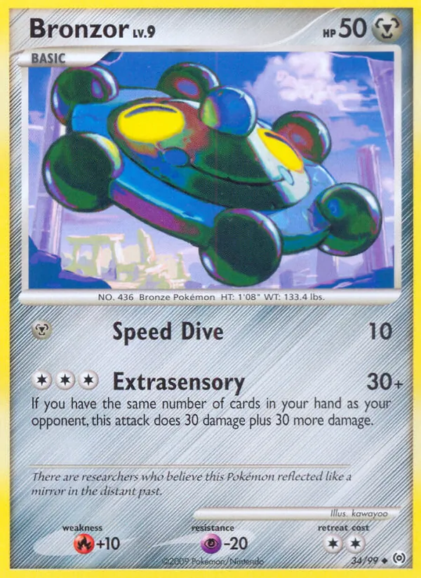 Bronzor #34 – Arceus card