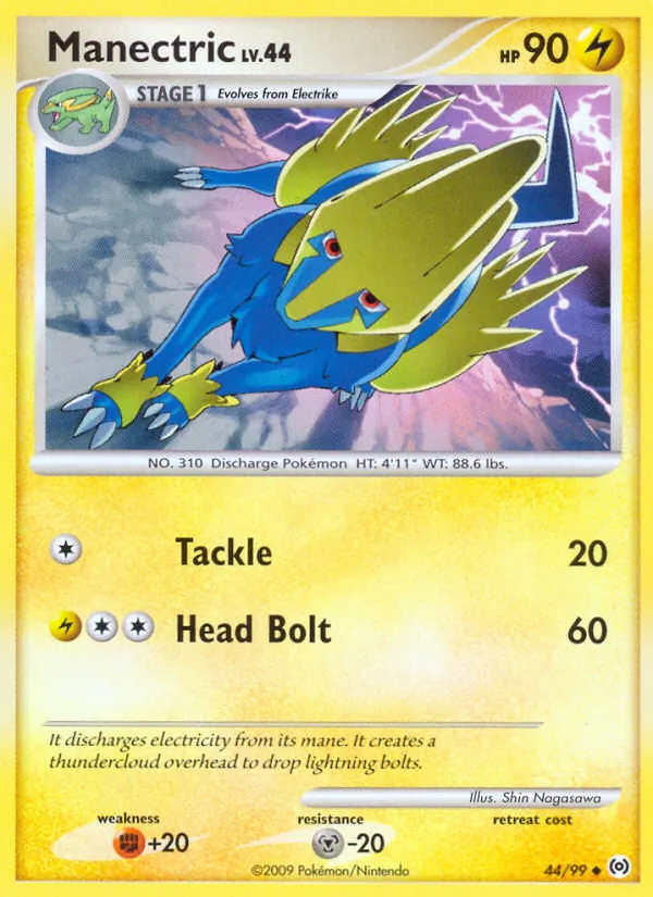 Manectric #44 – Arceus card