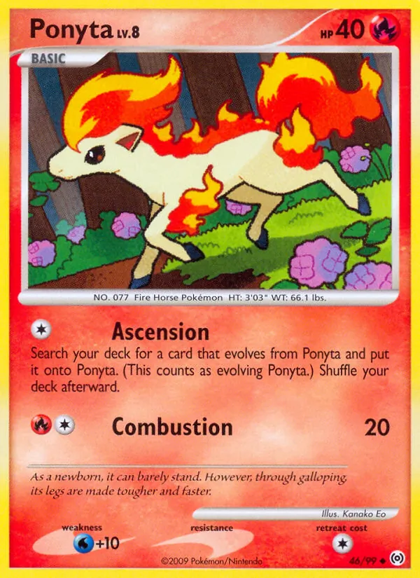 Ponyta #46 – Arceus card