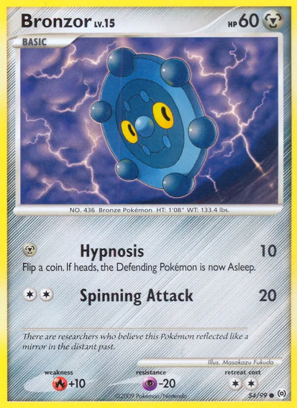 Bronzor #54 – Arceus card