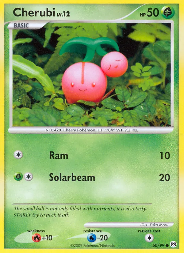 Cherubi #60 – Arceus card