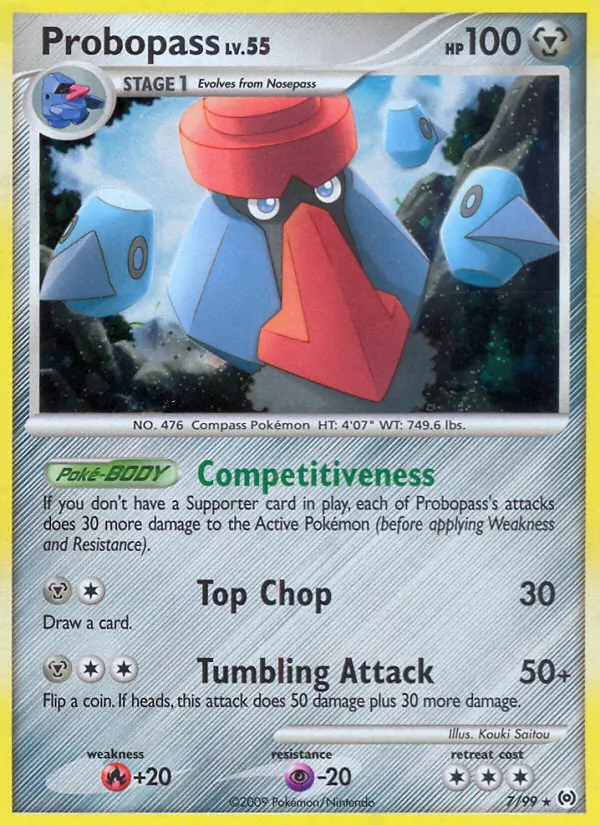 Probopass #7 – Arceus card