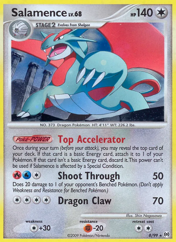 Salamence #8 – Arceus card