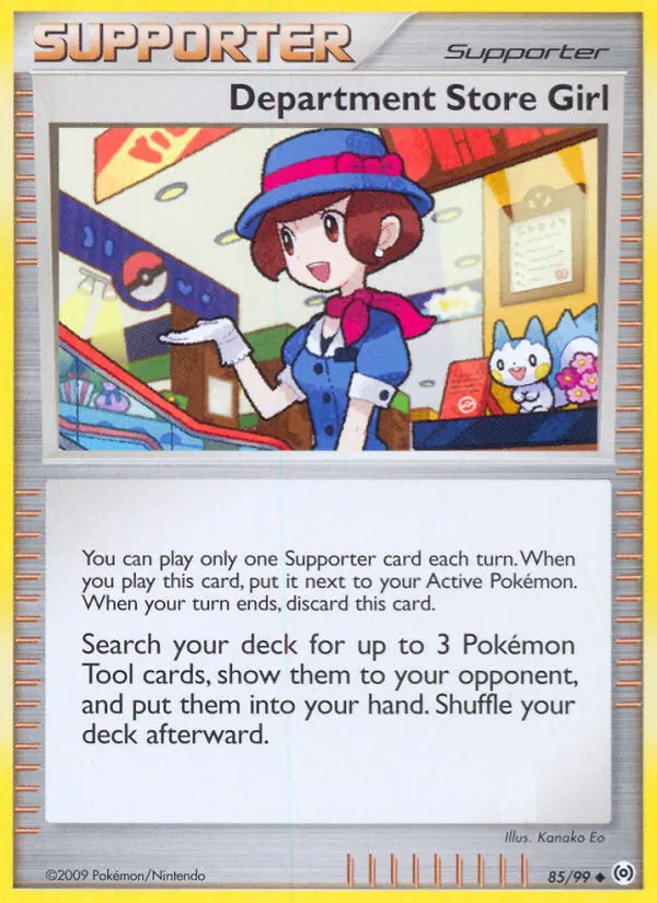 Department Store Girl #85 – Arceus card