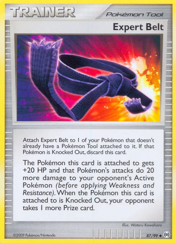 Expert Belt #87 – Arceus card