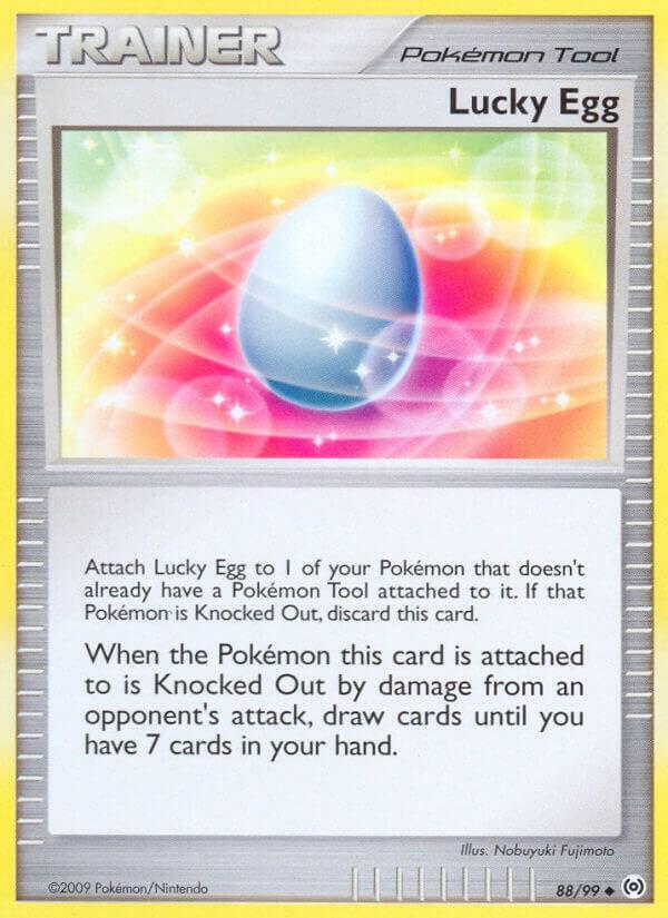 Lucky Egg #88 – Arceus card