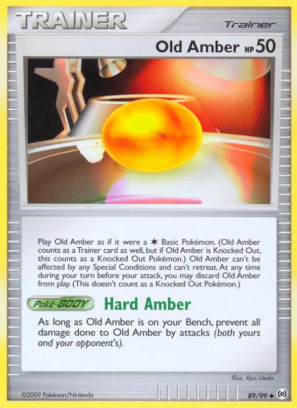 Old Amber #89 – Arceus card