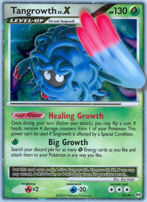 Tangrowth LV.X #99 – Arceus card