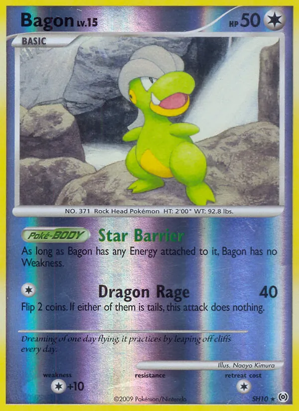 Bagon #SH10 – Arceus card