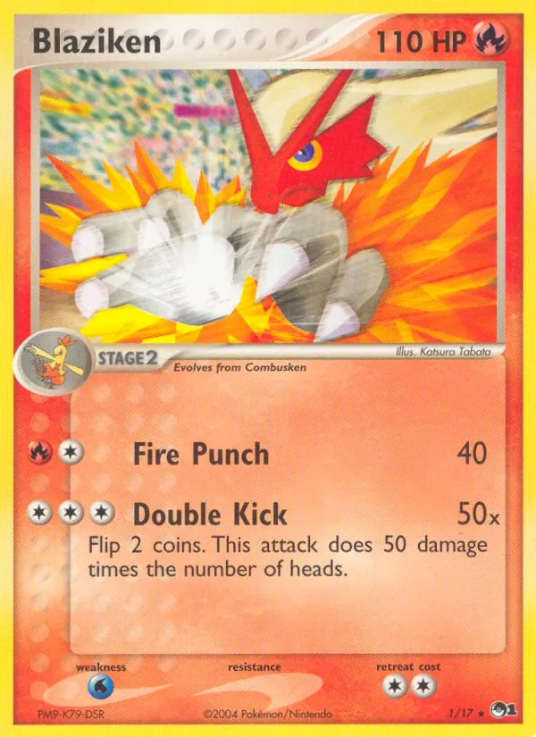 Blaziken #1 – POP Series 1 card
