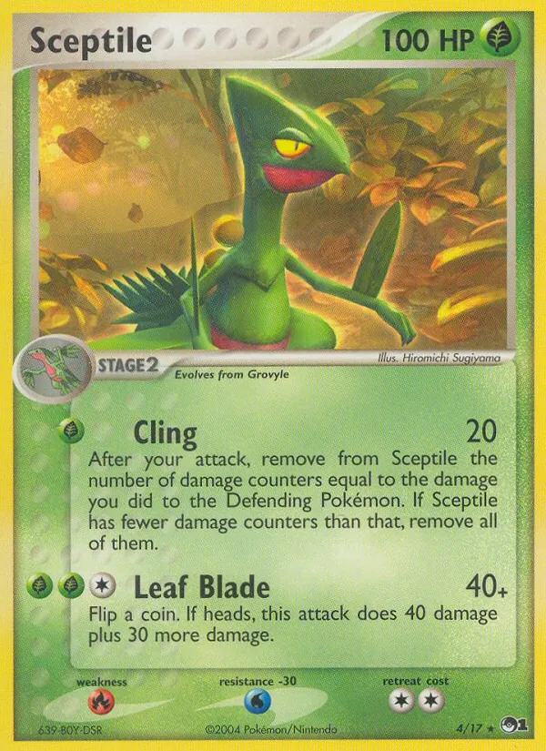 Sceptile #4 – POP Series 1 card