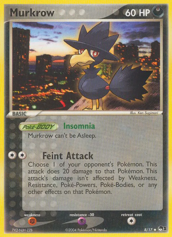 Murkrow #8 – POP Series 1 card
