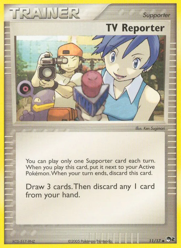 TV Reporter #11 – POP Series 2 card