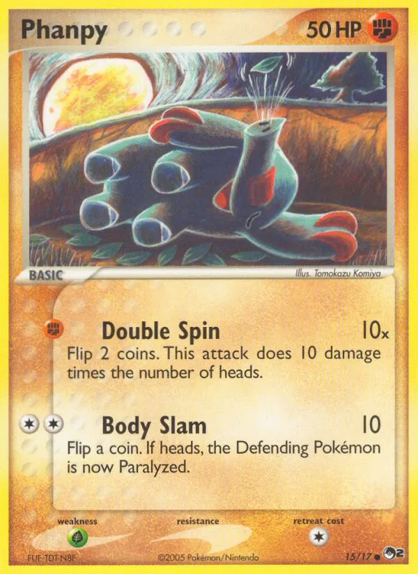 Phanpy #15 – POP Series 2 card