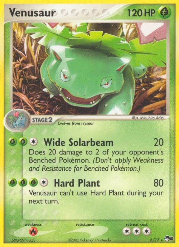 Venusaur #6 – POP Series 2 card