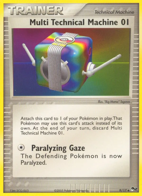 Multi Technical Machine 01 #9 – POP Series 2 card