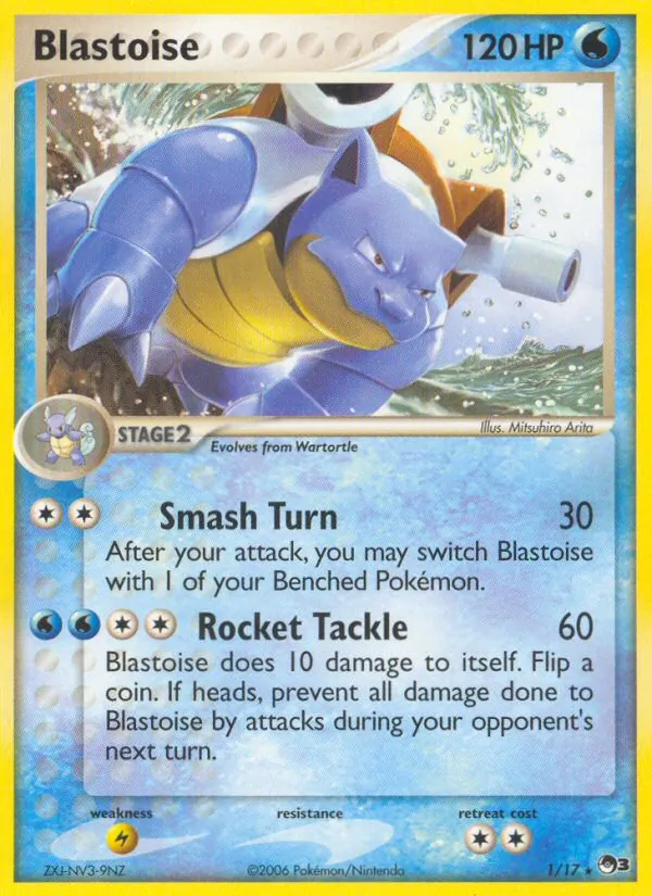 Blastoise #1 – POP Series 3 card