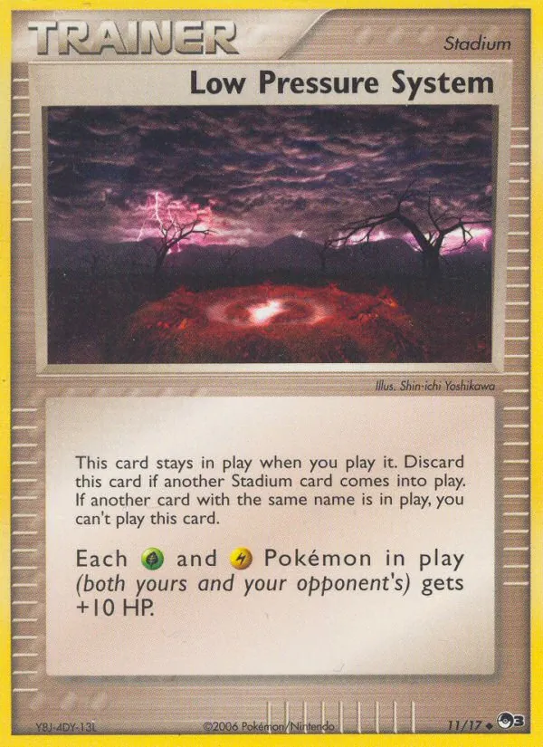 Low Pressure System #11 – POP Series 3 card