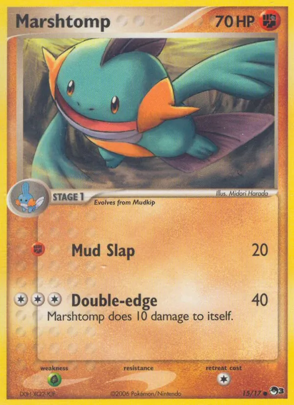 Marshtomp #15 – POP Series 3 card