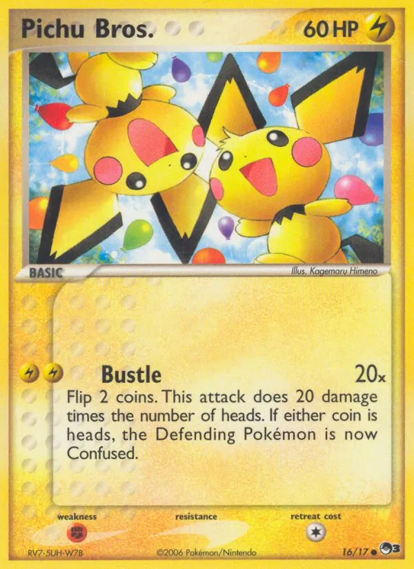 Pichu Bros. #16 – POP Series 3 card