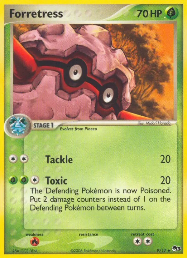 Forretress #9 – POP Series 3 card
