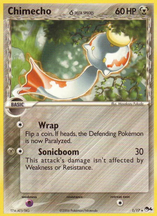 Chimecho δ #1 – POP Series 4 card