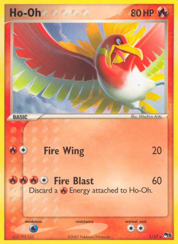 Ho-Oh #1 – POP Series 5 card