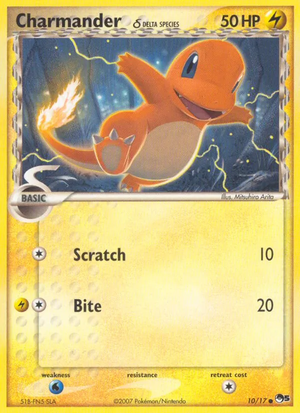 Charmander δ #10 – POP Series 5 card