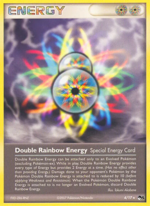 Double Rainbow Energy #4 – POP Series 5 card