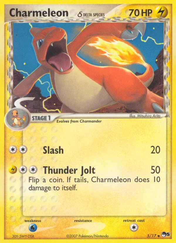 Charmeleon δ #5 – POP Series 5 card
