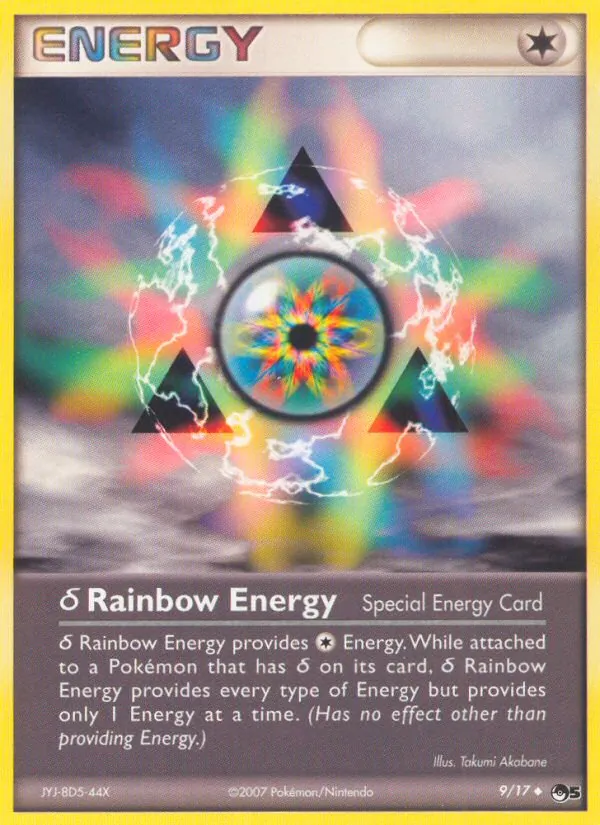 δ Rainbow Energy #9 – POP Series 5 card