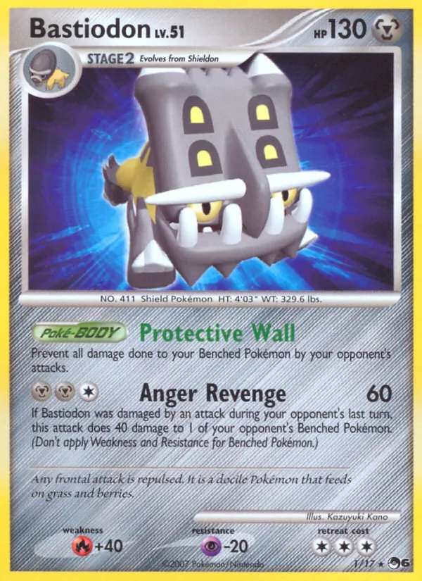 Bastiodon #1 – POP Series 6 card