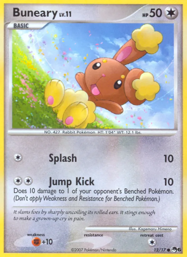 Buneary #12 – POP Series 6 card