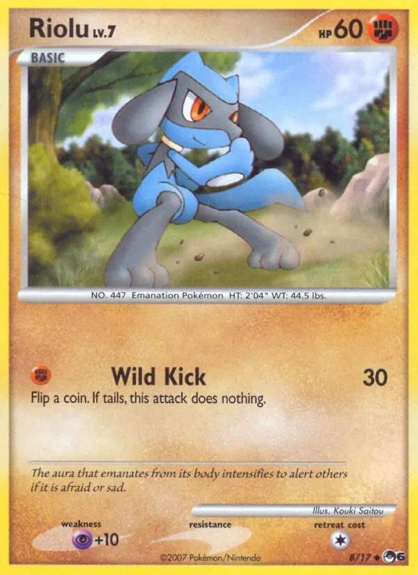 Riolu #8 – POP Series 6 card