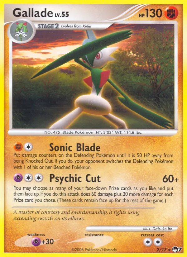 Gallade #2 – POP Series 7 card