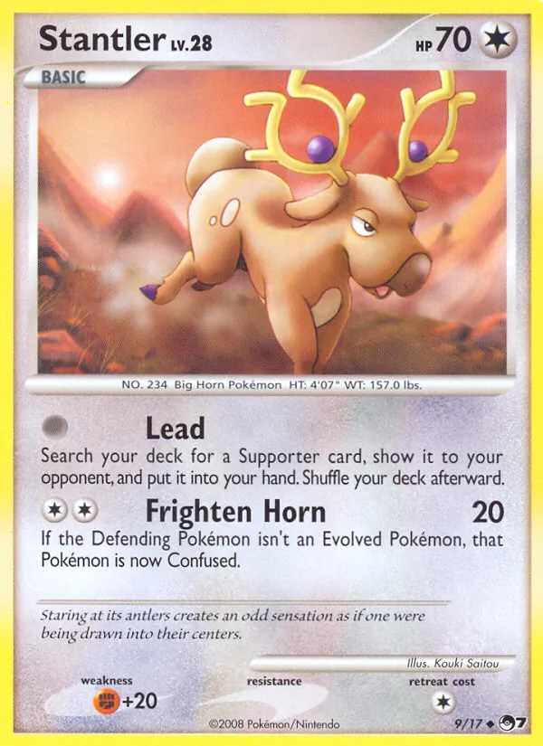 Stantler #9 – POP Series 7 card
