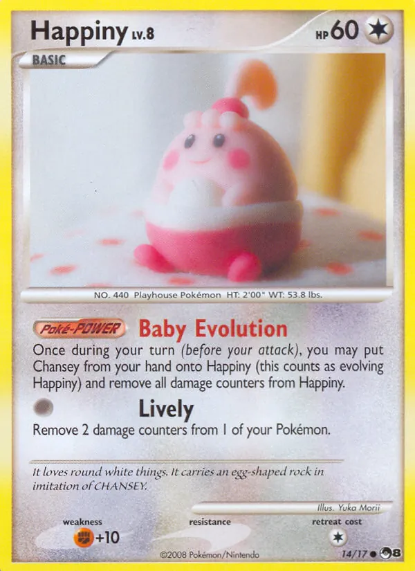 Happiny #14 – POP Series 8 card