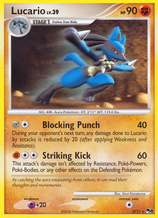 Lucario #2 – POP Series 8 card